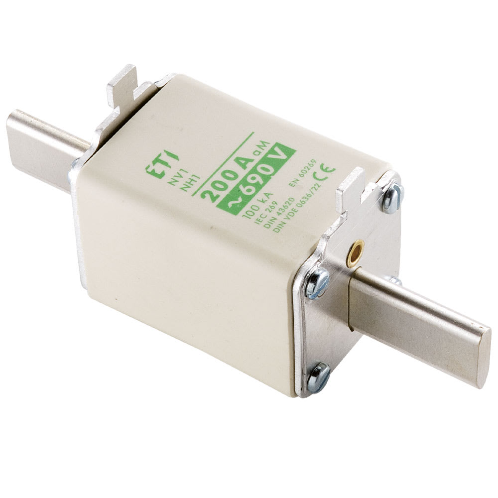 OMEGA FUSIBILI SPA - OMFNH1M125 FUSIBILI NH1 AM 125A 690V