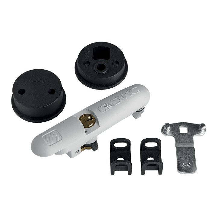 CONCHIGLIA - CON095770301 Acc. Serie GRAFI - Serratura cifratura Y21, completa di 1 chiave