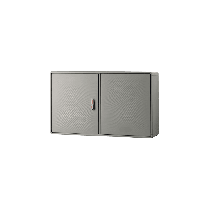 CONCHIGLIA - CON078123197 Serie GRAFI 12 - Sopralzo per armadio in vetroresina, IP44, dimensioni 550 x 1150 x 330 mm (AxBxP)