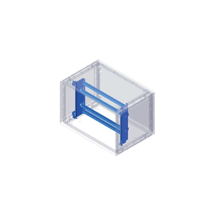 CONCHIGLIA - CON095775813 Acc. per Serie GRAFI 5 - Cestello di supporto apparecchiature modulari, altezza vano 433 mm