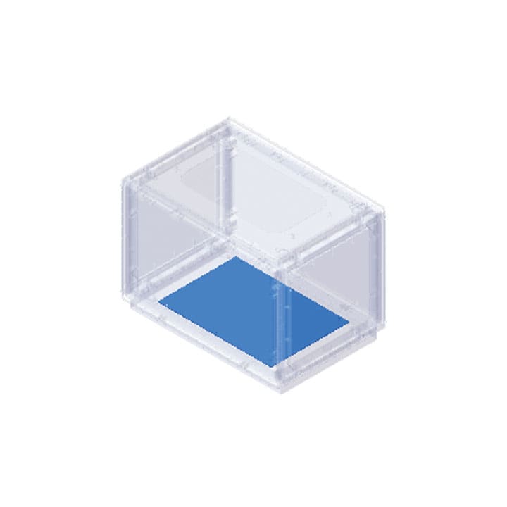 CONCHIGLIA - CON095775474 Acc. per Serie GRAFI 5 - Setto inferiore, profondità 460 mm, versione con membrane passacavi