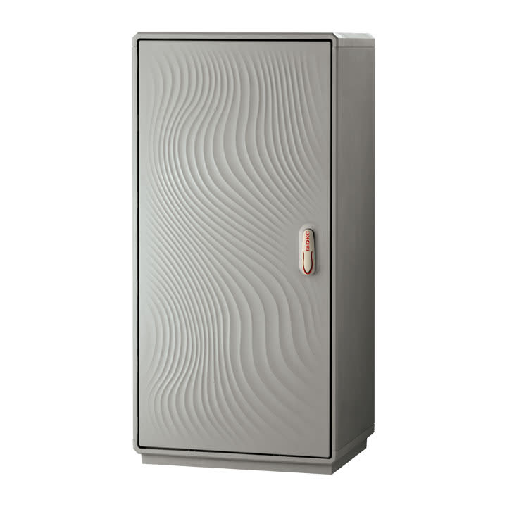 CONCHIGLIA - CON078907102 Serie GRAFI 9 - Armadio in vetroresina, 1 vano, IP44, dimensioni 1180 x 910 x 330 mm (AxBxP)
