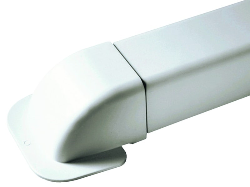 TECNOGAS SRL TGS00000012802 CURVA A MURO PER CANALINA 90X65
