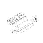 NOVALUX SPA - NOX16901.99 Kit di controllo base per strip LED RGB. Garanzia 3 anni.