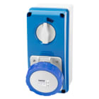 GEWISS GEWGW66217N PR.BL IP67 C.F.3P+N+T 32A 230V 9H SBF