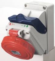 GEWISS - GEWGW66429 COMBIBLOC S.F.IP44 2P+T 16A 400V 9H