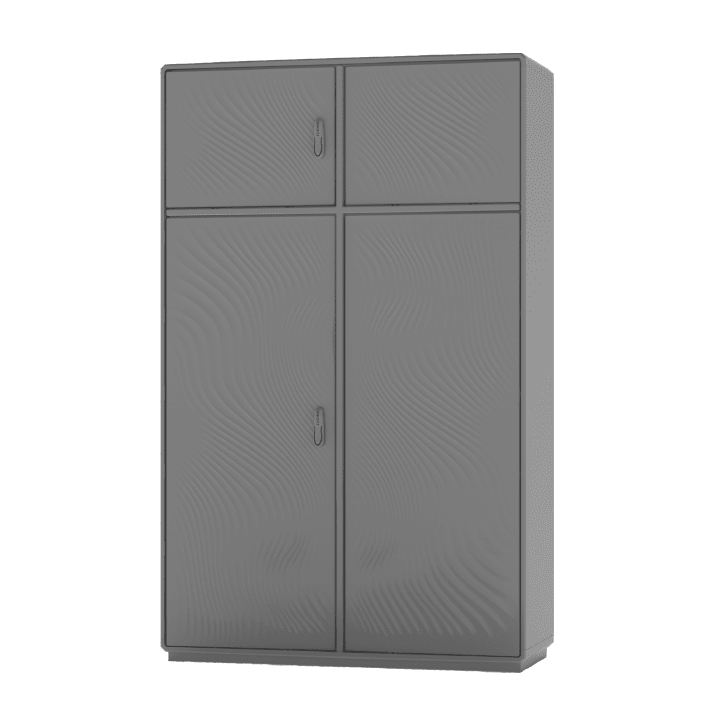 CONCHIGLIA - CON078138211 Serie GRAFI 12 - Armadio in vetroresina, 2 vani, IP44, dimensioni 1390 x 1150 x 460 mm (AxBxP)