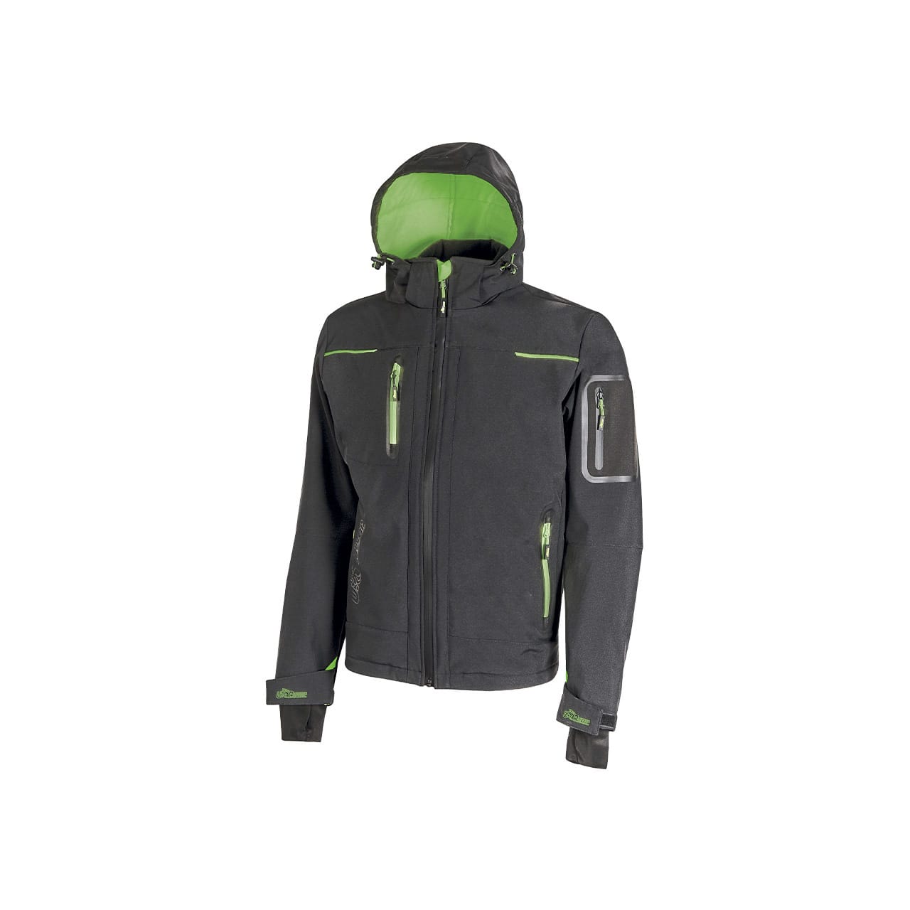 U-GROUP SPA UGUWFU187RL-4XL SPACE ASPHALT GREY/GREEN