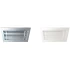 ROTEX - RXHIT.41KA000239 GRIGLIA IN ALLUMINIO BIANCA 400X200MM