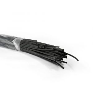 CONTACT ITALIA SRL - IICGNT-S191NE Guaina Termoretraibile 19,1:9,5 (Nera) per rivestimento cavi elettrici, barra da 1 metro