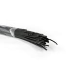 CONTACT ITALIA SRL - IICGNT-S381NE Guaina Termoretraibile 38,1:19,1 (Nera) per rivestimento cavi elettrici, barra da 1 metro