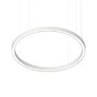 NOVALUX SPA - NOX107124.01 Profilo LED circolare per installazione a sospensione ad emissione di luce diretta-indiretta, con doppia accensione. Garanzia 5 anni.