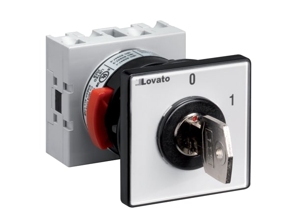 LOVATO LOVGX2091U29D INTERR.2P 2POS.MONT.FRONT.48X48