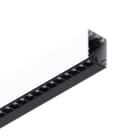 NOVALUX SPA - NOX108635.01 PROFILO LED LINEARE MICRO OTTICHE: Profilo in lega di alluminio verniciato completo di micro ottiche. Alimentazione elettronica, cablaggio passante e