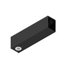 NOVALUX SPA - NOX108683.02 MODULO CON FARETTO INCASSATO 1W CON FUNZIONE SOLO EMERGENZA (SE) COMPATIBILE CON CABLAGGI ON/OFF Completo di faretto integrato nella cover, kit invert