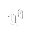 NOVALUX SPA - NOX1087B1.01 TESTATE TERMINALI (2 pz)