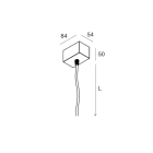 NOVALUX SPA - NOX108919.20 KIT DI ALIMENTAZIONE con cavo 3x1,5.