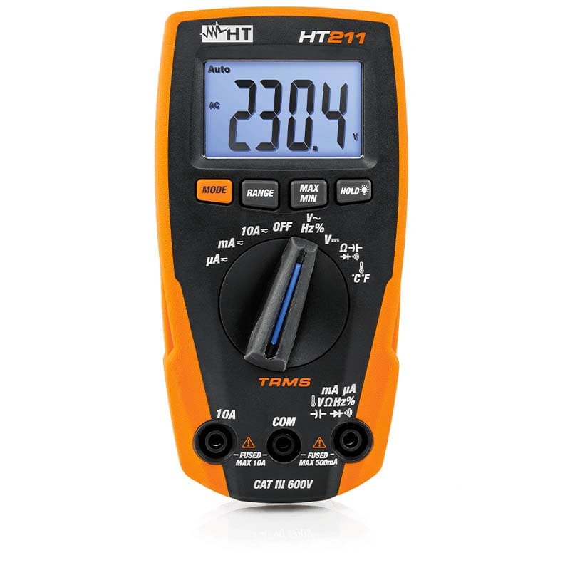 HT ITALIA SRL HTIHR000211 HT211 MULTIMETRO DIGITALE MULTIFUNZIONE