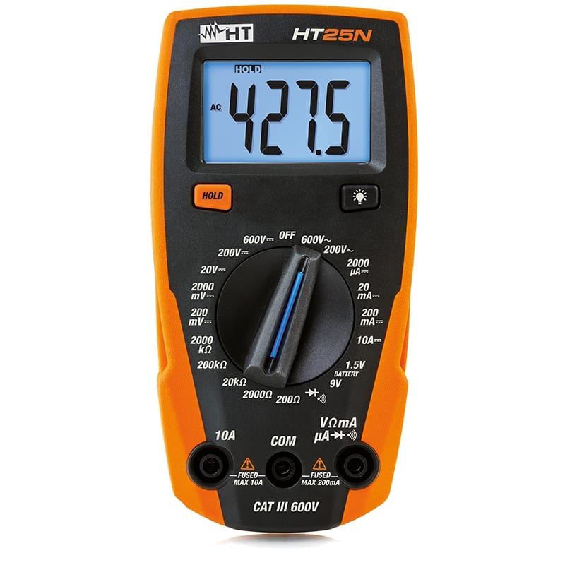 HT ITALIA SRL HTIHR00025N HT25N MULTIMETRO DIGITALE MULTIF. COMPAT