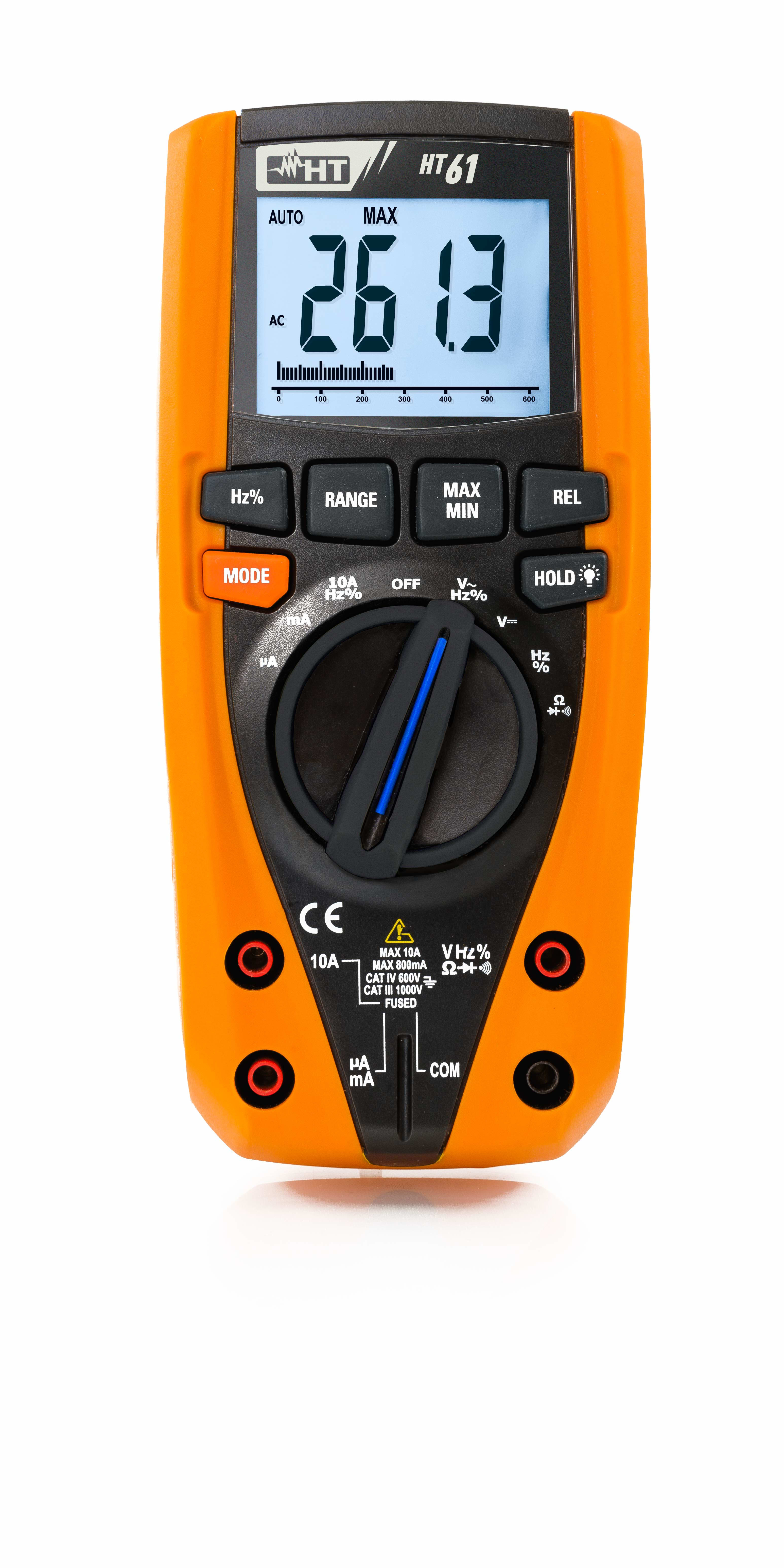 HT ITALIA SRL HTIHR000003 HT61 MULTIMETRO DIGIT.6000 PT TRMS CATIV