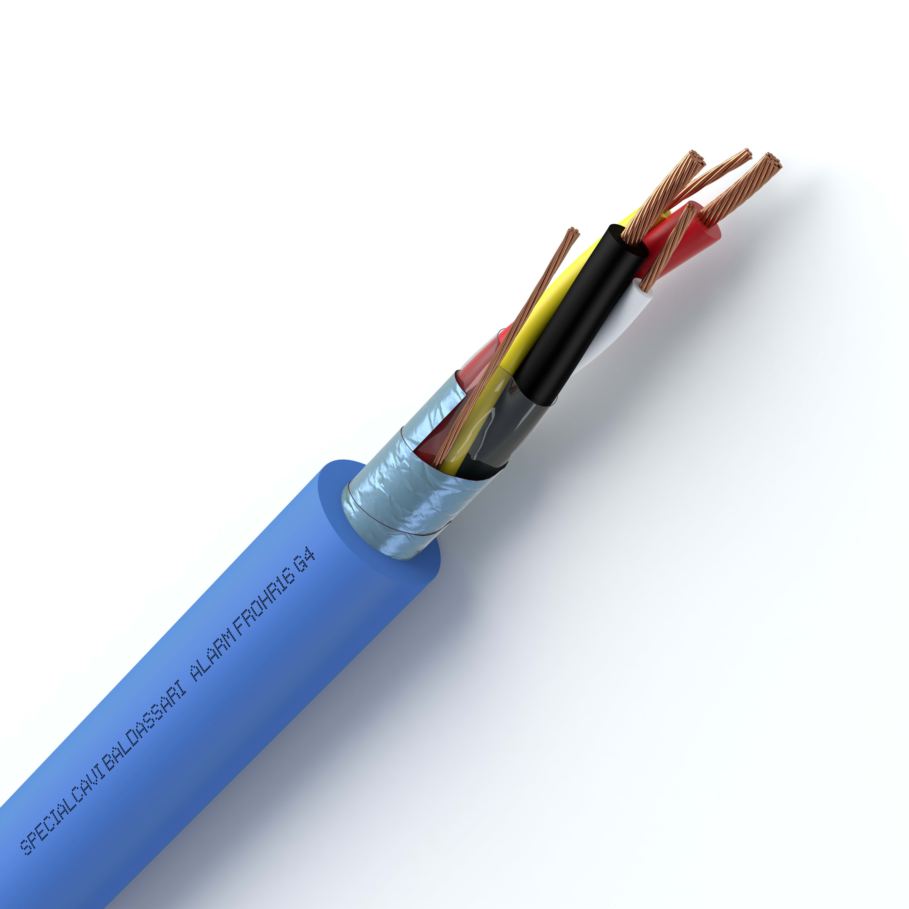 SPECIALCAVI BDSAHZ75422M100 CAVO ALARM FROHR16 G4 BLU 2X0,75+4X0,22