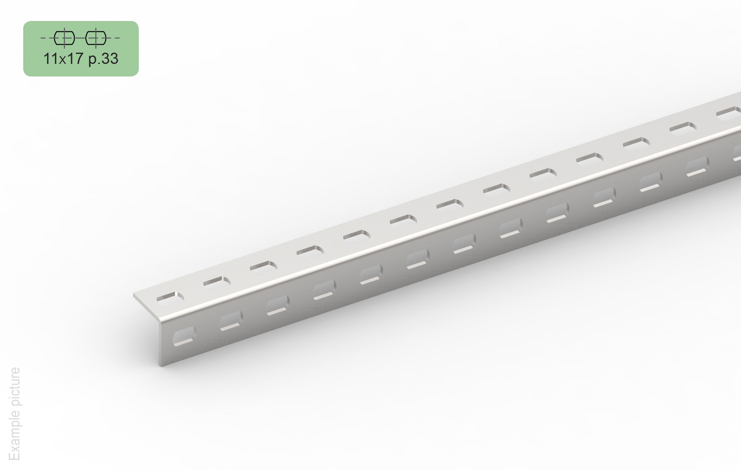 FEMI-CZ SPA - FCZA0I32G3F030Q PROFILATO 32-L 11/33 30X30-3.0 3M I