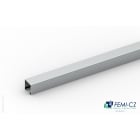 FEMI-CZ SPA FCZA0S40X3I040M PROFILO UR1 NON FORATO 40X40-2,0 3M S