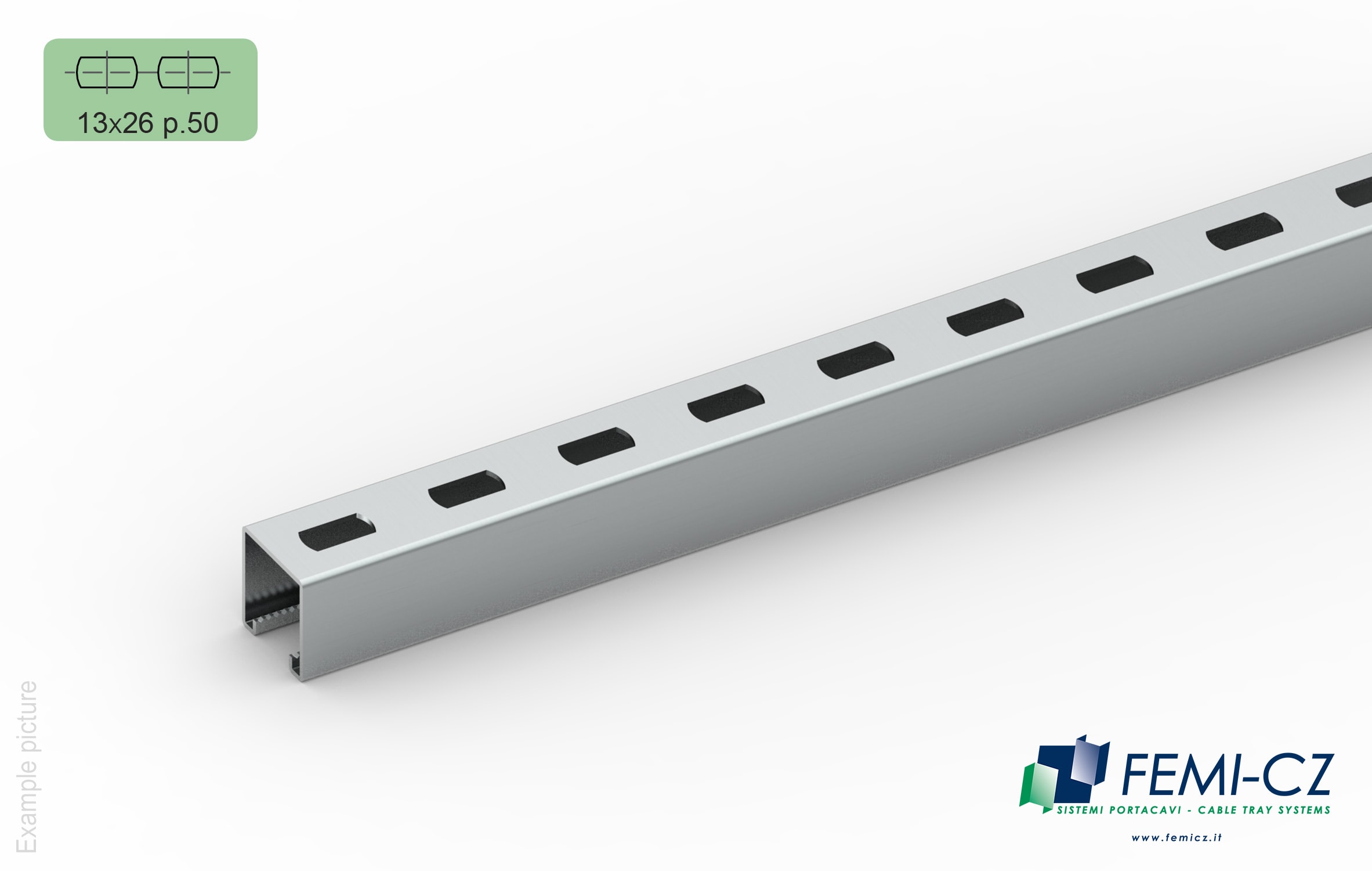 FEMI-CZ SPA - FCZA0S40R3I040M PROFILATO UR1 F.BASE 40X40-2.0 3M S