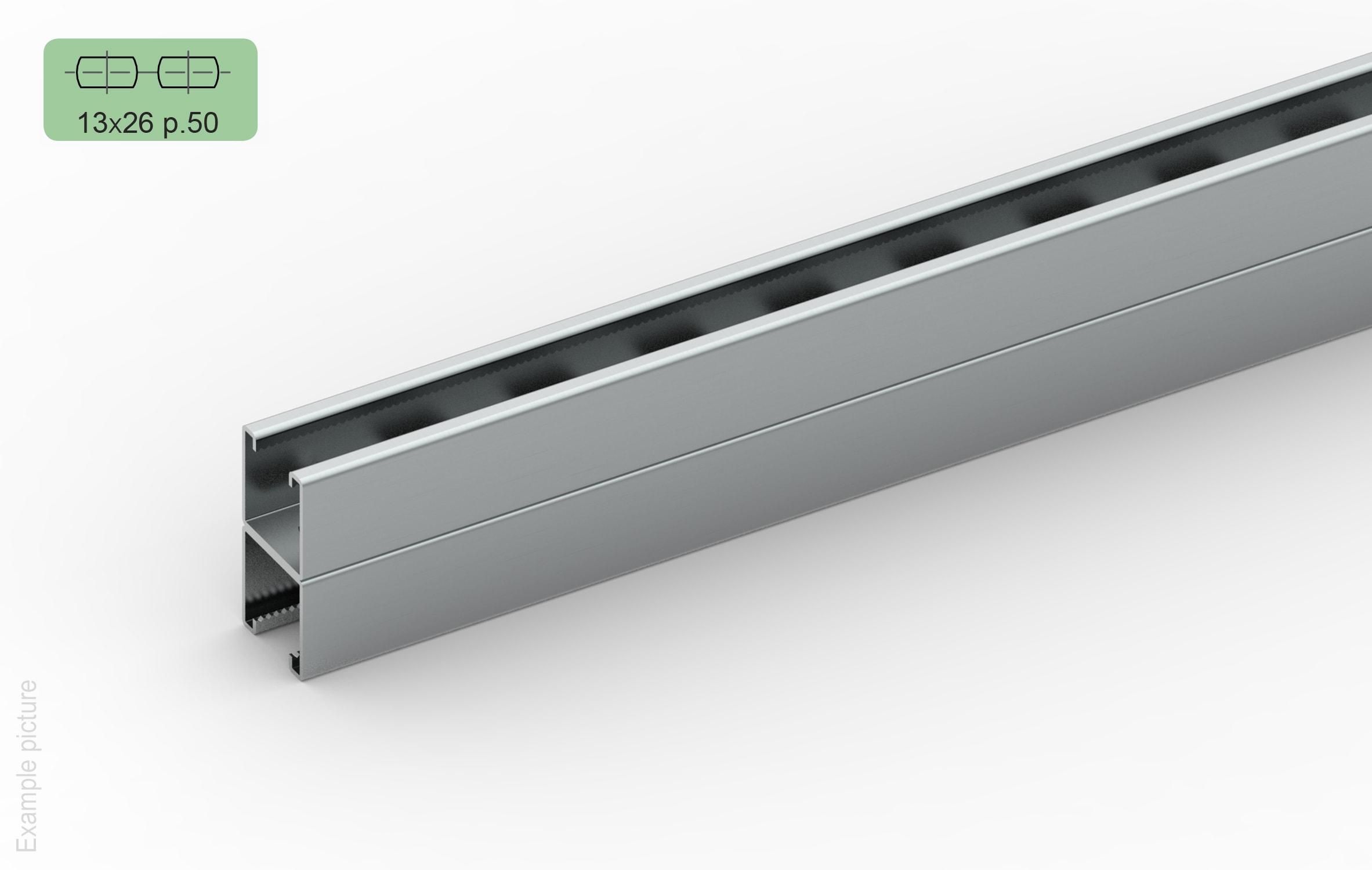 FEMI-CZ SPA - FCZA0S42R3I040M PROFILATO 2x UR1 F. BASE 40x80-2.0 3M S