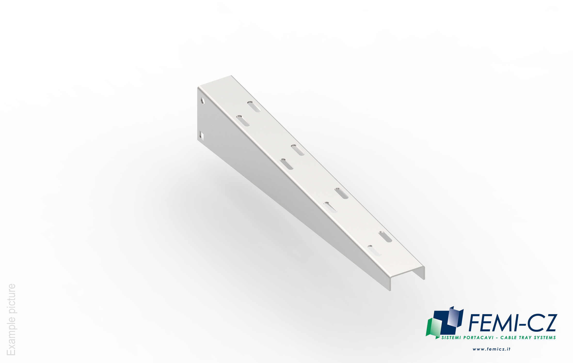 FEMI-CZ SPA - FCZA0I54U7X600M MENSOLA 54 INCASSO 600(+40)X75X50 I