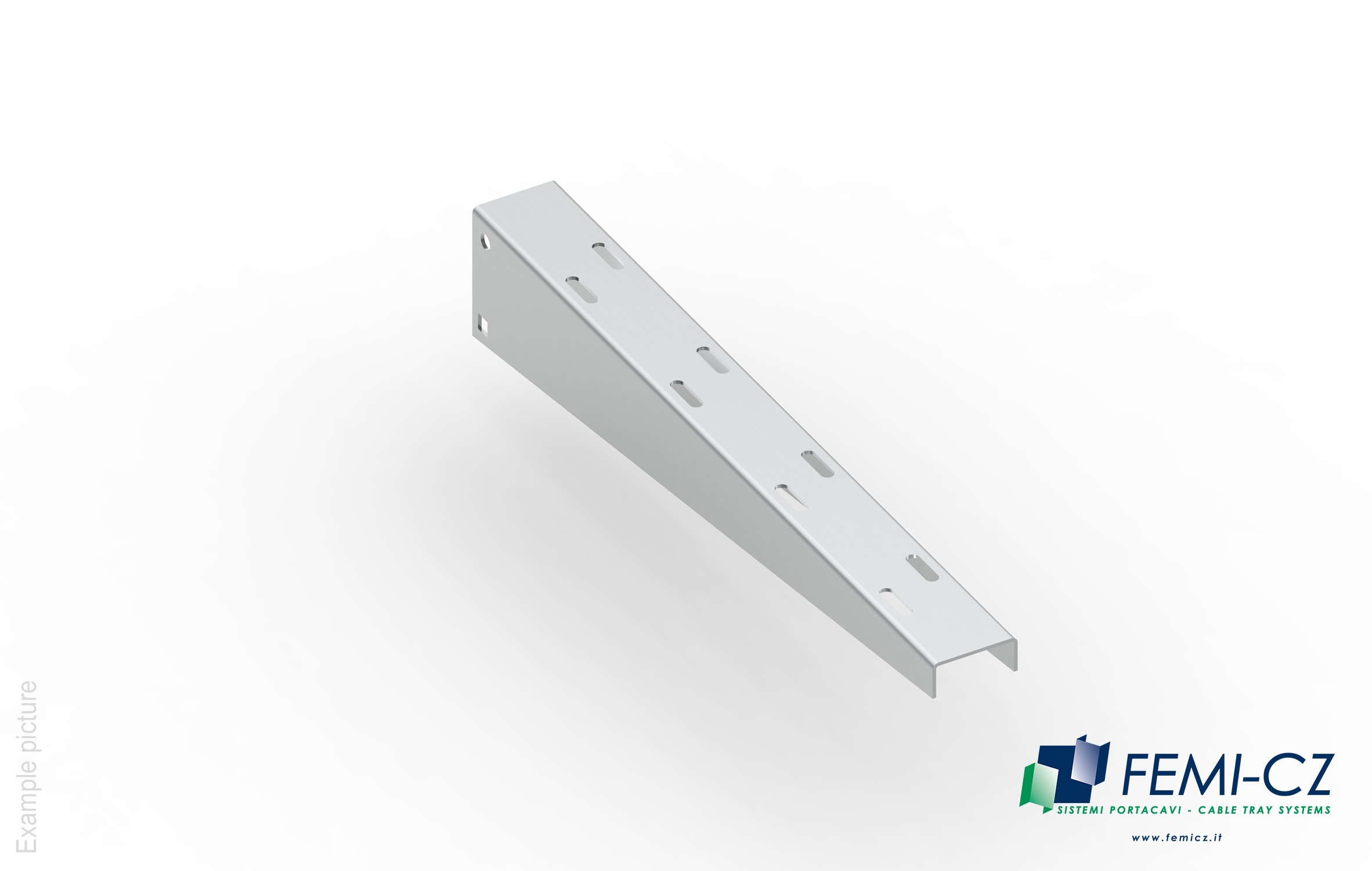 FEMI-CZ SPA - FCZA0S54U7X300K MENSOLA 54 INCASSO 300(+40)X50X50 S