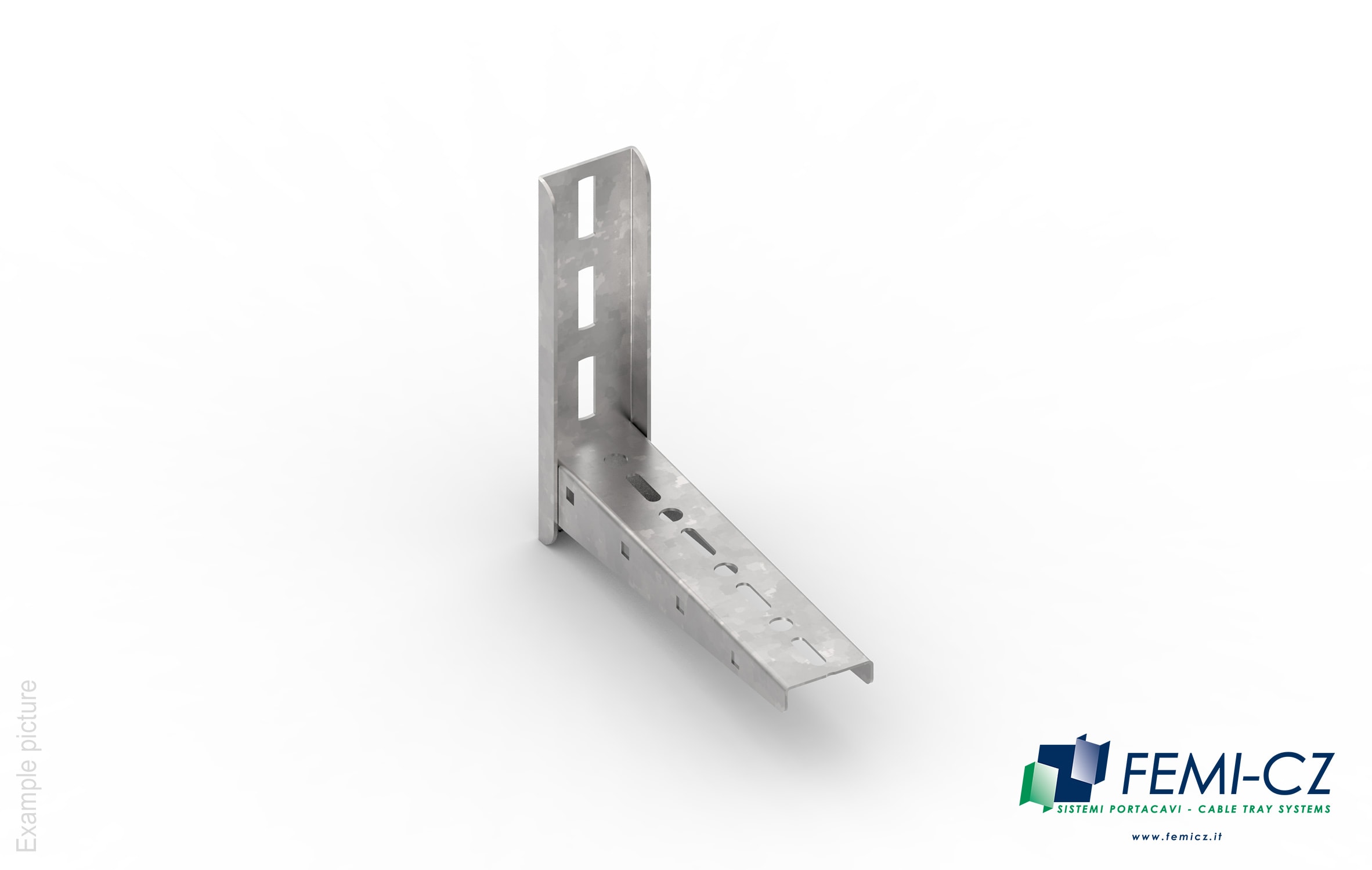 FEMI-CZ SPA - FCZA0Z53F7T300KM MENSOLA 53 SALDATA 300(+20)X200X50 Z