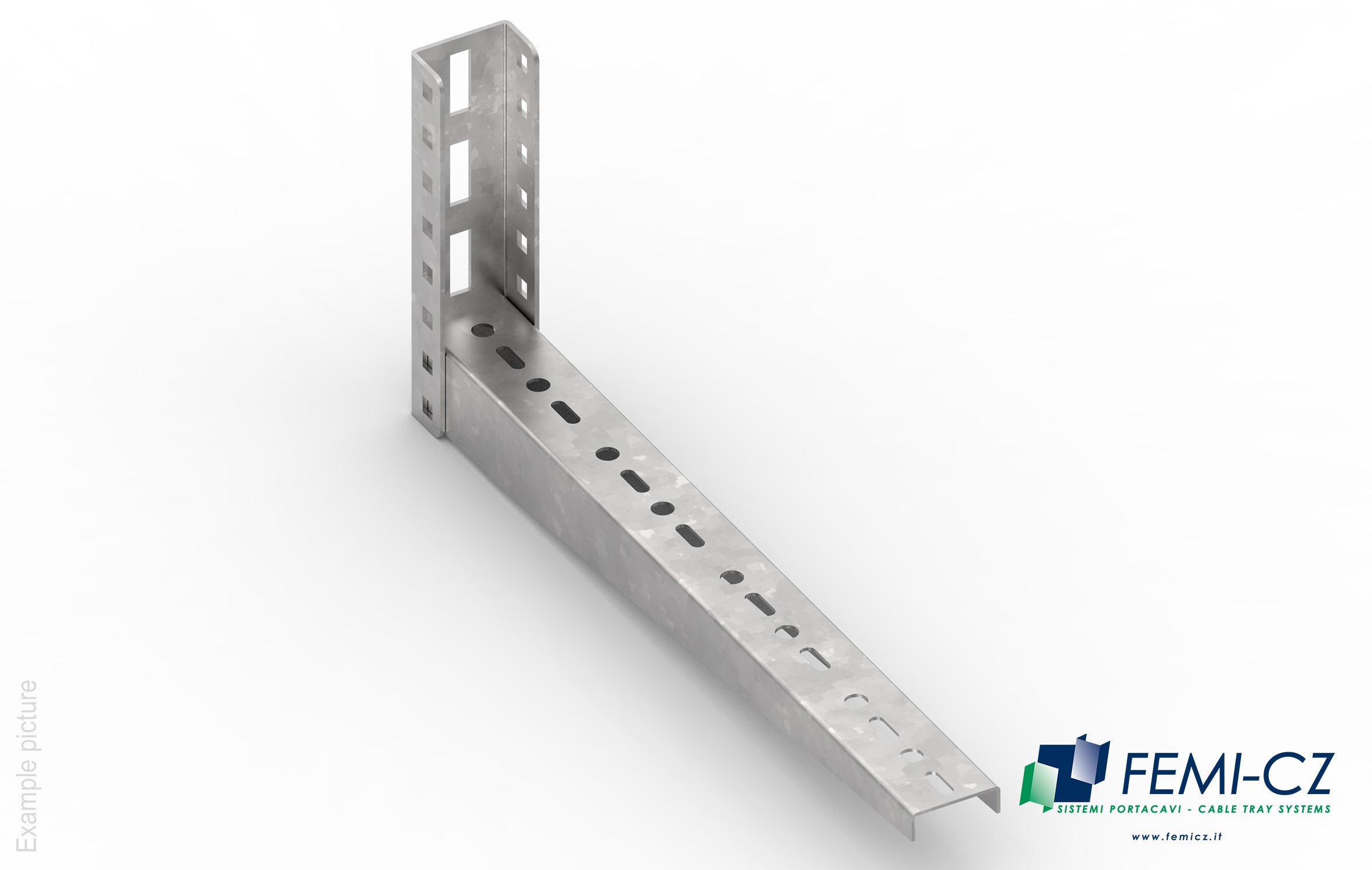 FEMI-CZ SPA - FCZA0Z53J7T500MP MENSOLA 53 SALDATA 500(+50)X200X50 Z