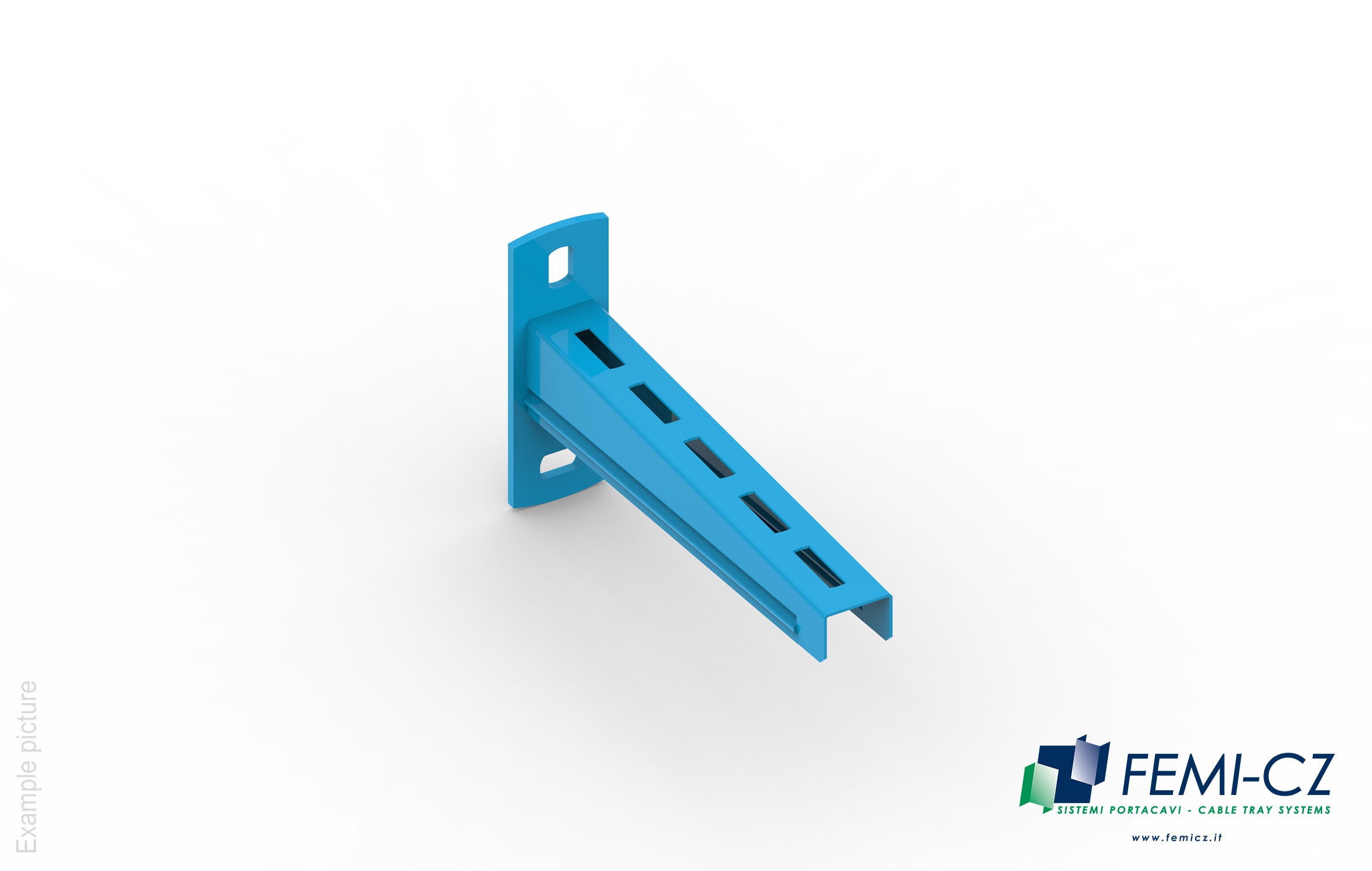 FEMI-CZ SPA - FCZA0V57S7J400KT MENSOLA 57S BI-BAND 400(+20)X150X50 V