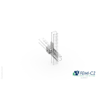 FEMI-CZ SPA - FCZA0Z81076 PIASTRA W 76-UR1/40X40 ORT. 133X42-6.0 Z