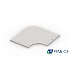 FEMI-CZ SPA - FCZA3I10G1P075D COPERCHIO CURVA 90 ORIZZ. 75-R=100 I