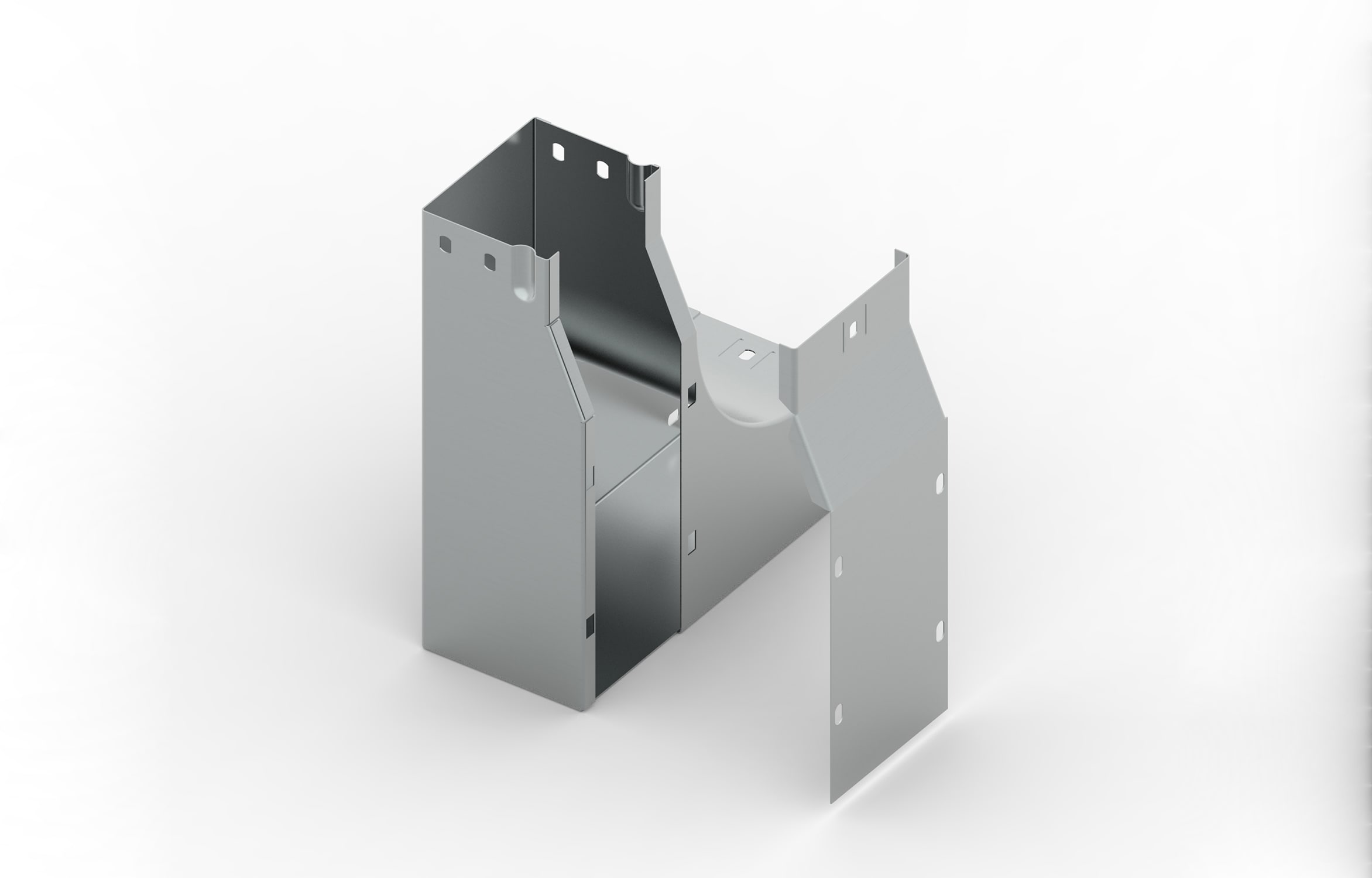 FEMI-CZ SPA - FCZA3S40F1B050D CURVA SGHEMBA 90 DX ALTO 50X50-R=100 S