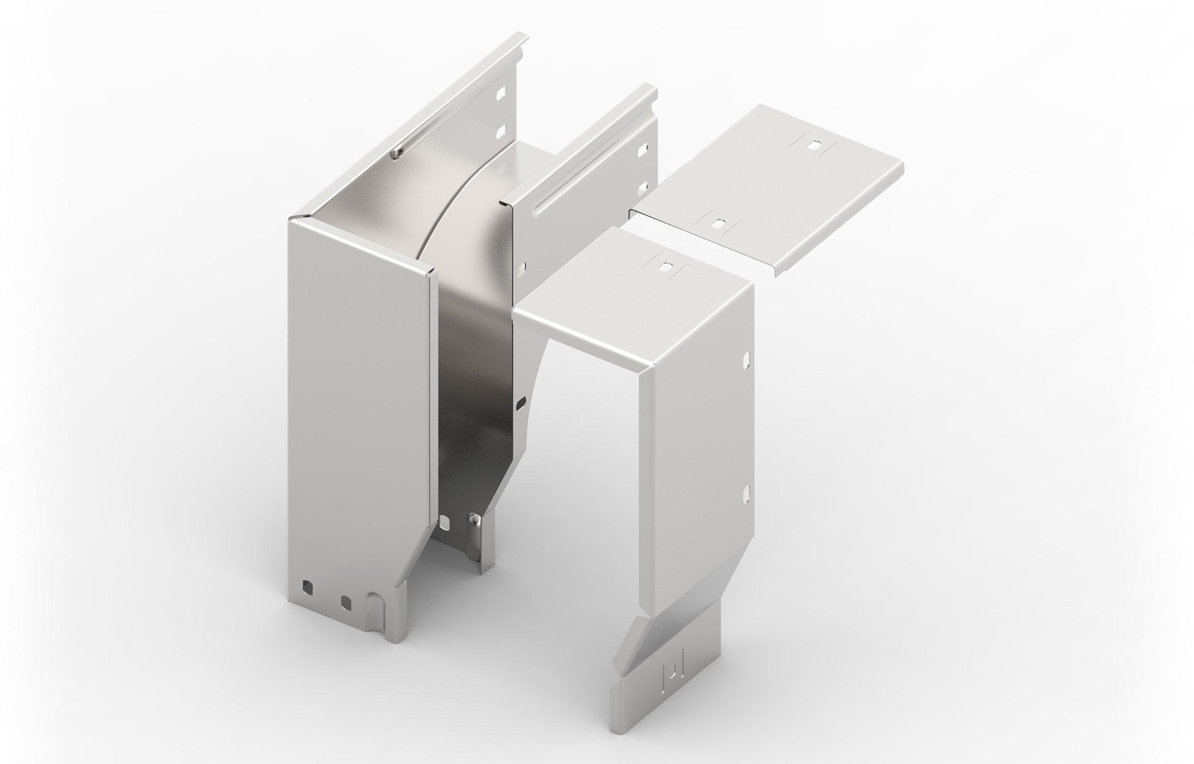 FEMI-CZ SPA - FCZA3I42F1D500F CURVA SGHEMBA 90 DX BAS. 500X100-R=100 I