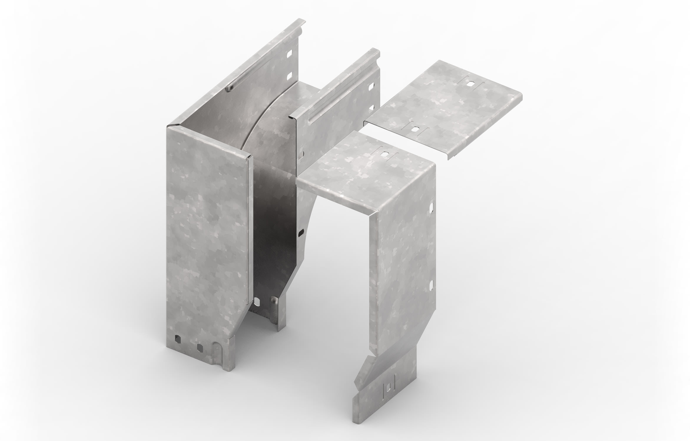 FEMI-CZ SPA - FCZA3Z42F1C300E CURVA SGHEMBA 90 DX BAS. 300X75-R=100 Z