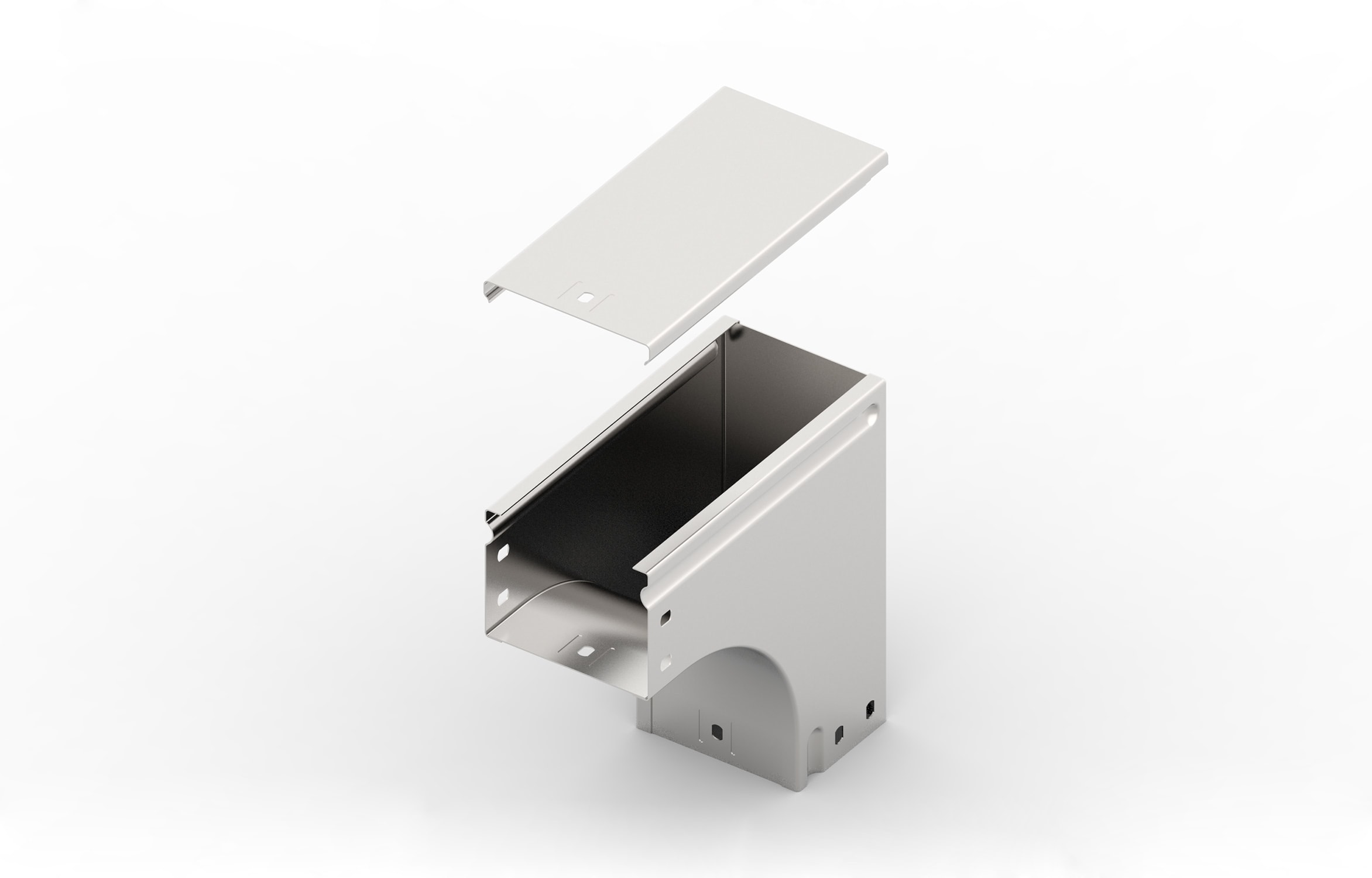 FEMI-CZ SPA - FCZA3I38F1C500F CURVA 90 BAS. VAR. PIANO 500X75-R=100 I