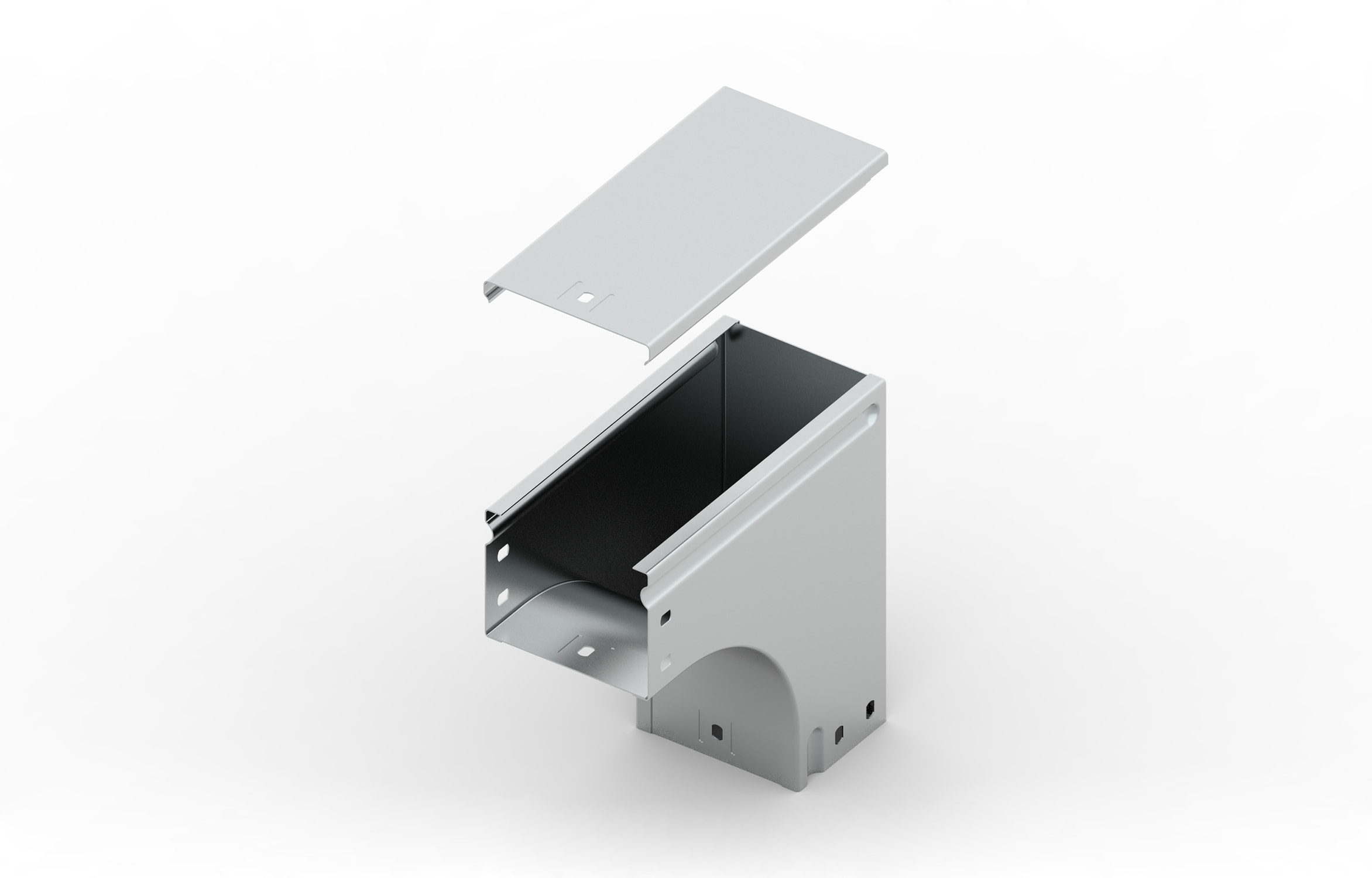 FEMI-CZ SPA - FCZA3S38F1B500F CURVA 90 BAS. VAR. PIANO 500X50-R=100 S