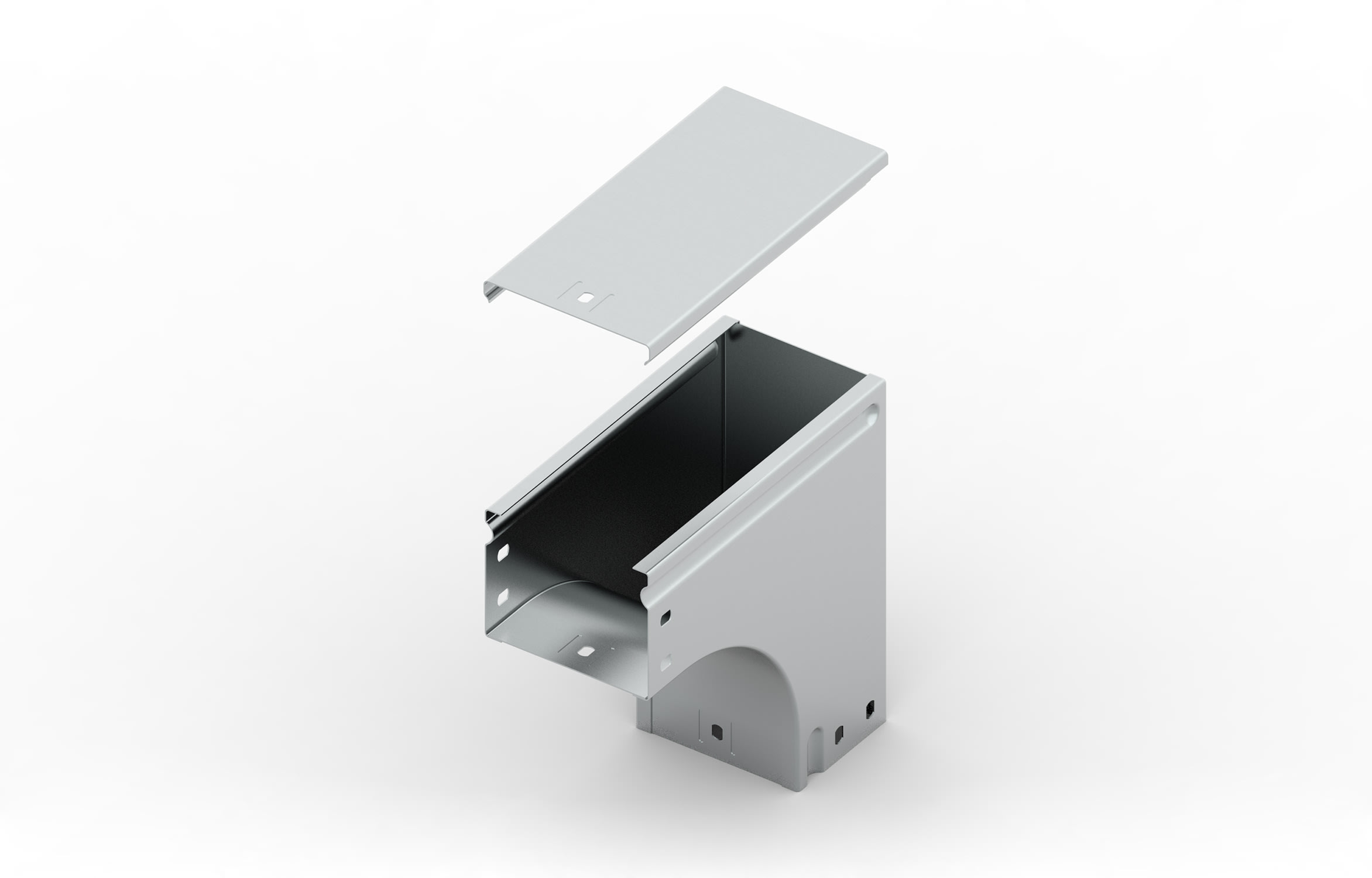 FEMI-CZ SPA - FCZA3S38F1B400F CURVA 90 BAS. VAR. PIANO 400x50-R=100 S