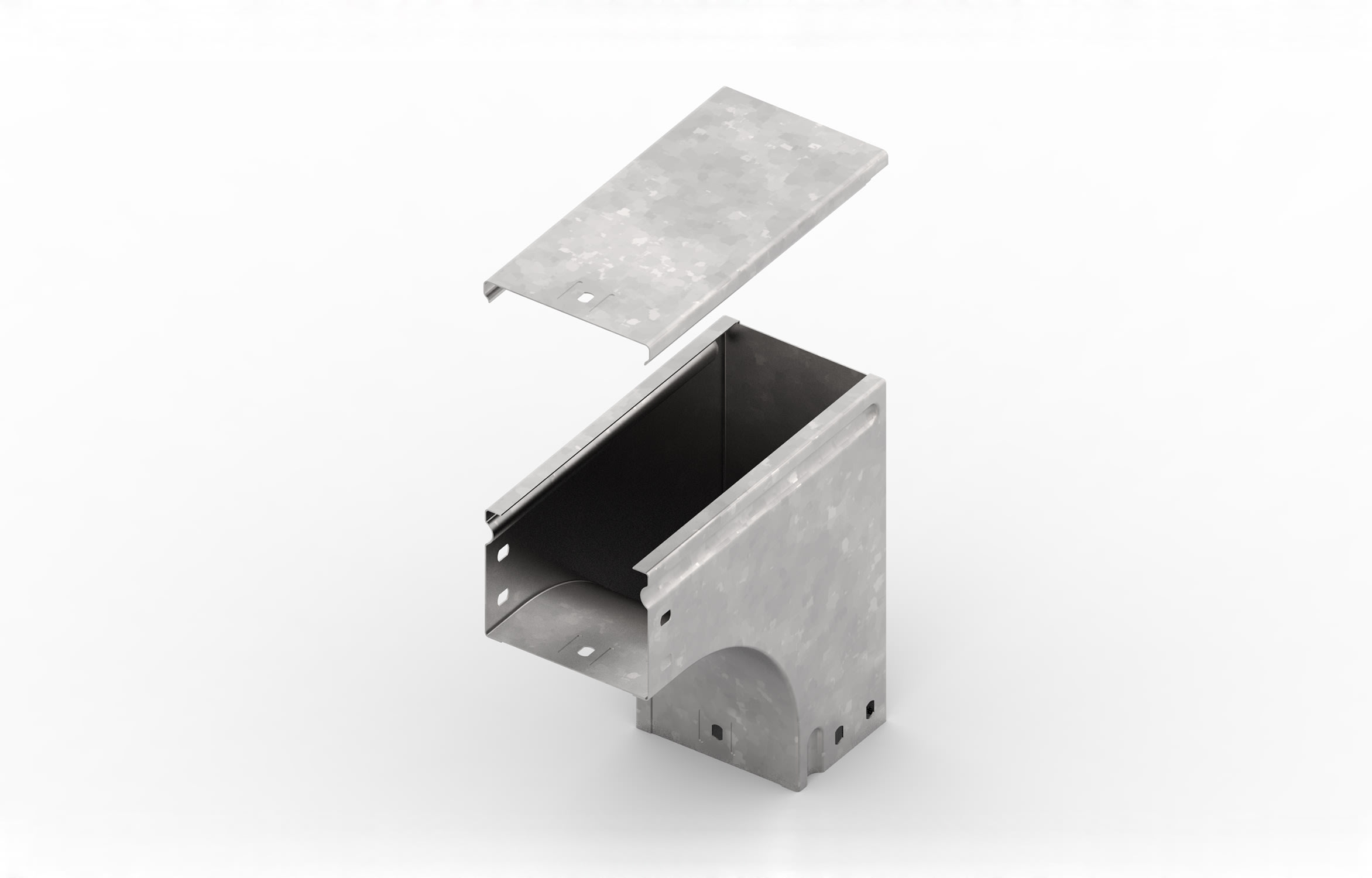 FEMI-CZ SPA - FCZA3Z38F1C600F CURVA 90 BAS. VAR. PIANO 600x75-R=100 Z