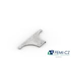 FEMI-CZ SPA - FCZA3Z14G1P300E COPERCHIO DERIV. LATERALE 300-R=100 Z