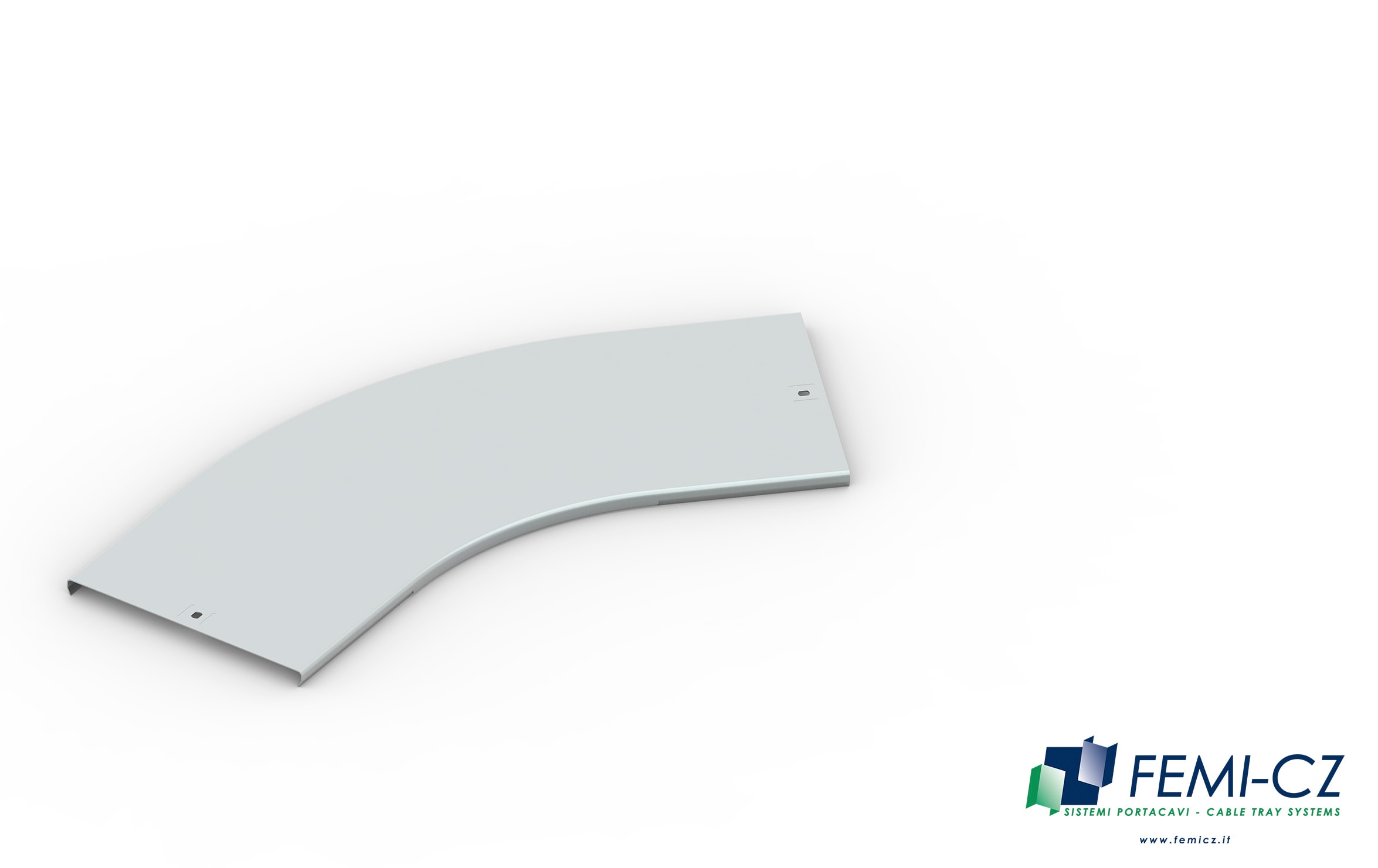 FEMI-CZ SPA FCZC2S11N3P500F COPERCHIO CURVA 45 PIANA 500X15-R300 S