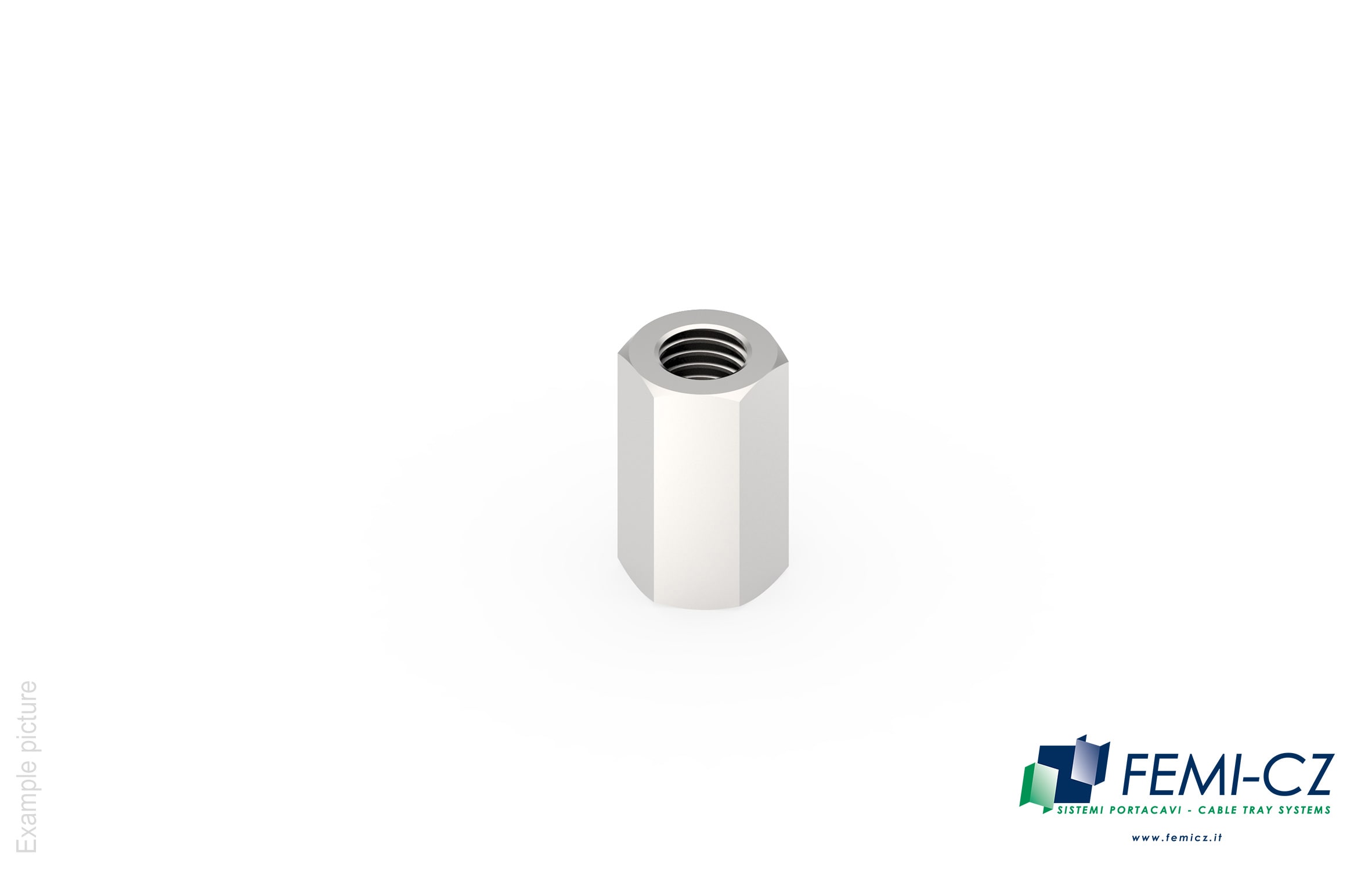 FEMI-CZ SPA - FCZD0I33S12J MANICOTTO BARRA FILET. M12 AISI 304 I