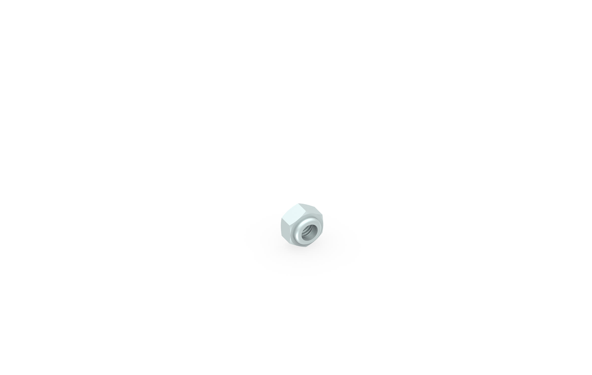 FEMI-CZ SPA - FCZD0C19S08E DADO ESAG.AUTOBLOC. M8 ZINC.EL. 100PZ E