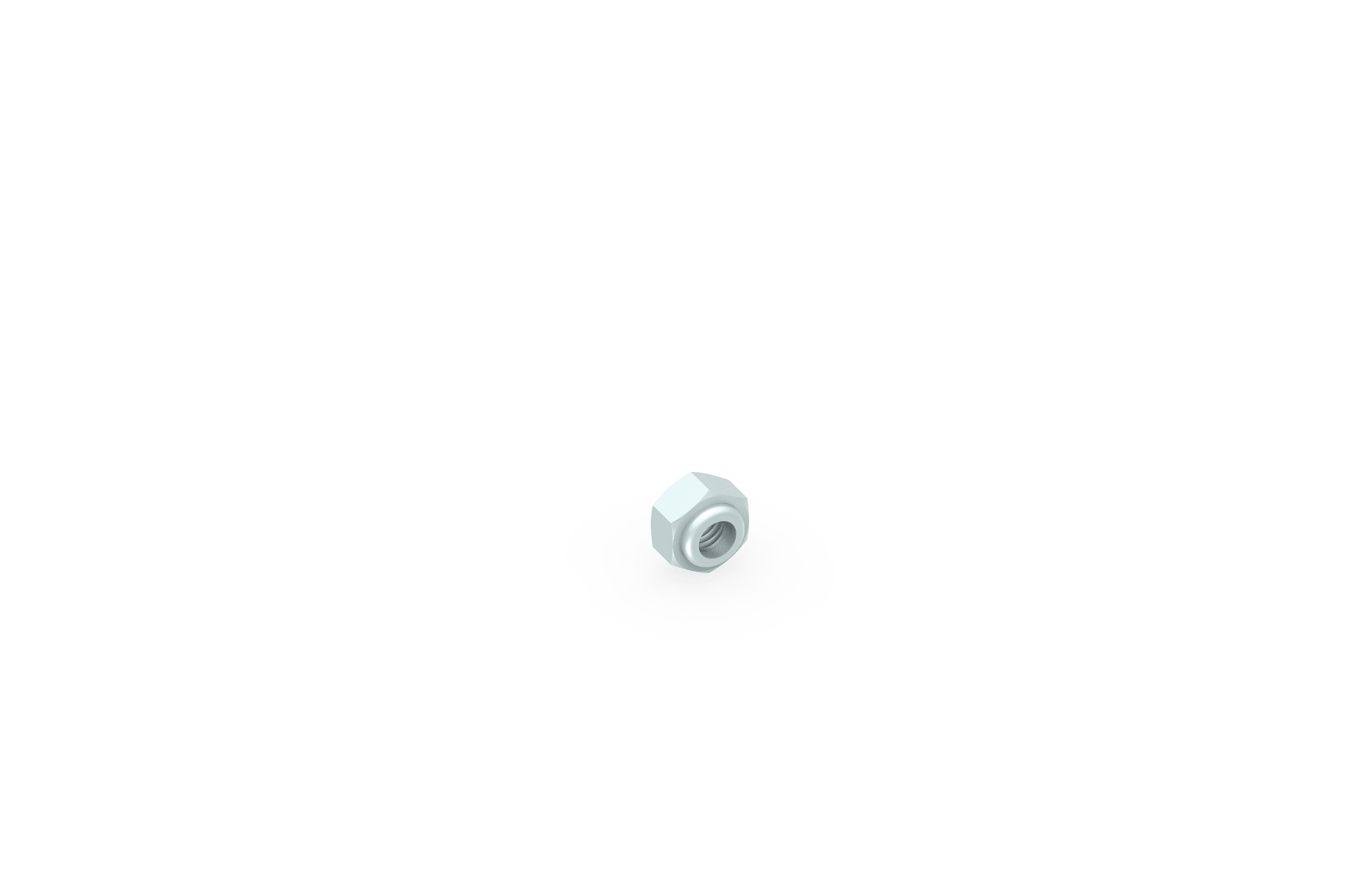 FEMI-CZ SPA FCZD0C19S08E DADO ESAG.AUTOBLOC. M8 ZINC.EL. 100PZ E
