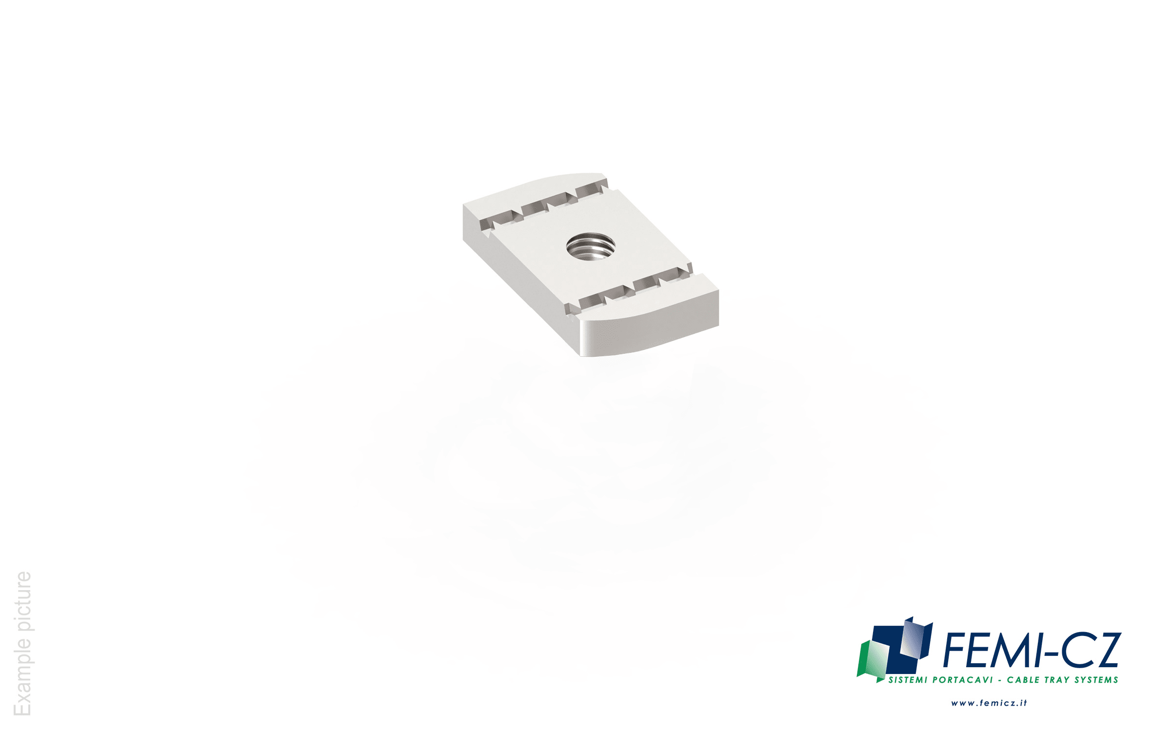 FEMI-CZ SPA - FCZD0Y25S06X40N DADO PER UR1 M6 AISI316 100PZ Y