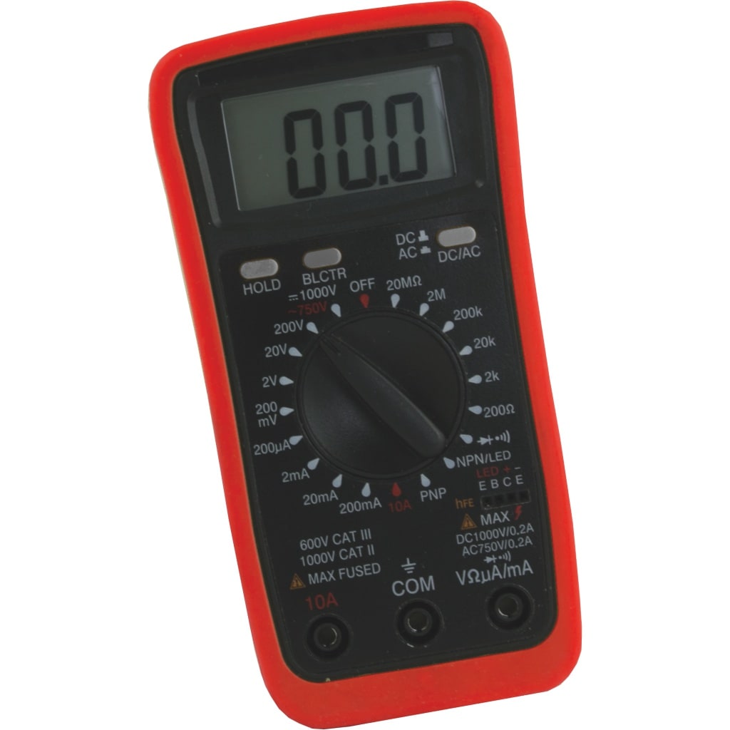 VEMER SPA VEMVE772600 VE 502E TESTER 750VAC 1000VDC 10A AC/DC